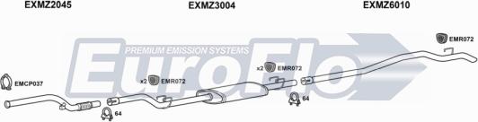 EuroFlo MZSPR22D 9004B03 - Ispušni sistem www.molydon.hr
