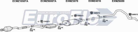 EuroFlo MZSPR22D 9011C21 - Ispušni sistem www.molydon.hr