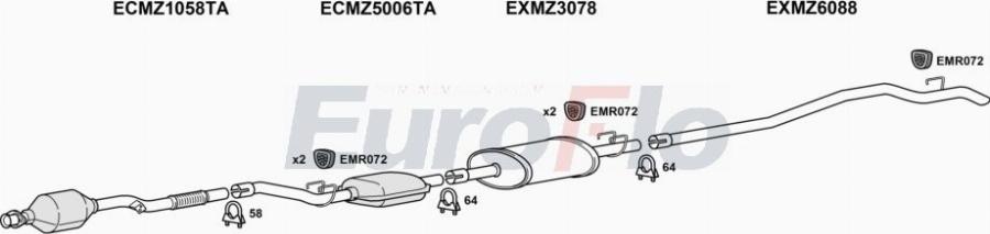 EuroFlo MZSPR22D 9020A03 - Ispušni sistem www.molydon.hr