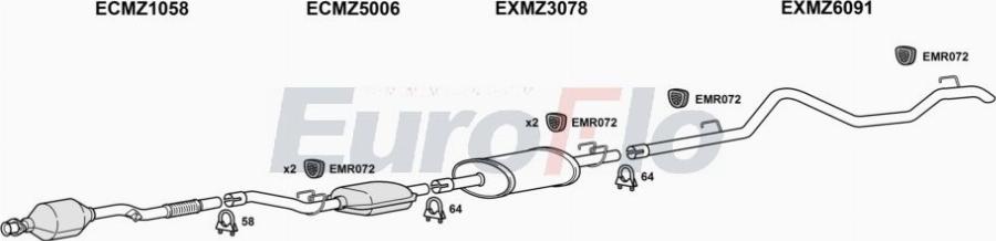 EuroFlo MZSPR22D 9020B01 - Ispušni sistem www.molydon.hr