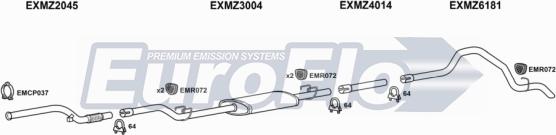 EuroFlo MZSPR22D 7004B05 - Ispušni sistem www.molydon.hr