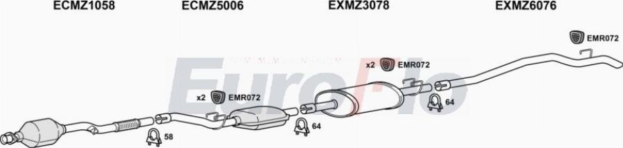 EuroFlo MZSPR22D 7008A00 - Ispušni sistem www.molydon.hr