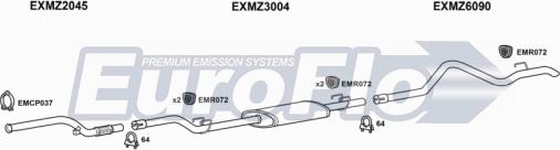 EuroFlo MZSPR22D 7011C03 - Ispušni sistem www.molydon.hr