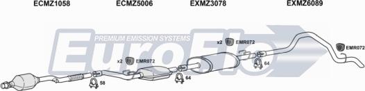 EuroFlo MZSPR22D 7018A17 - Ispušni sistem www.molydon.hr