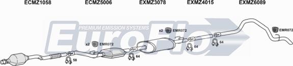 EuroFlo MZSPR22D 7020A09 - Ispušni sistem www.molydon.hr