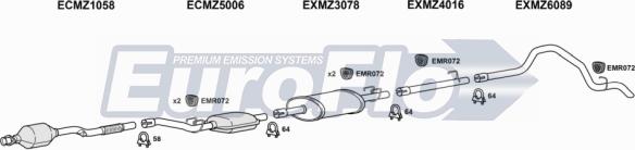 EuroFlo MZSPR22D 7020B09 - Ispušni sistem www.molydon.hr