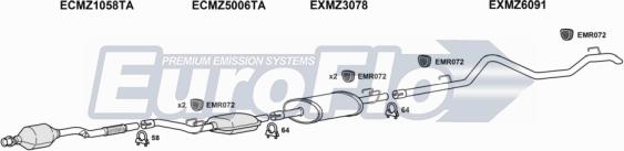 EuroFlo MZSPR22D 7020B03 - Ispušni sistem www.molydon.hr