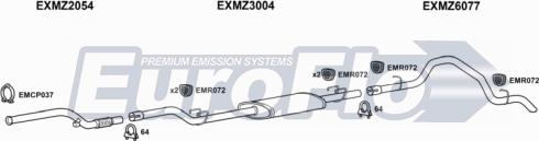 EuroFlo MZSPR27D 9008K - Ispušni sistem www.molydon.hr