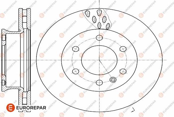 EUROREPAR 1642767480 - Kočioni disk www.molydon.hr