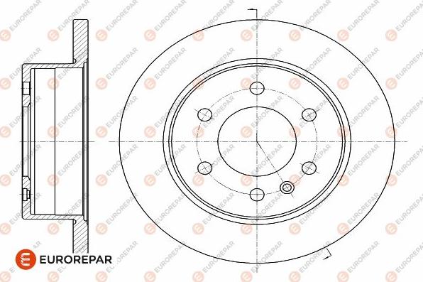 EUROREPAR 1642777180 - Kočioni disk www.molydon.hr