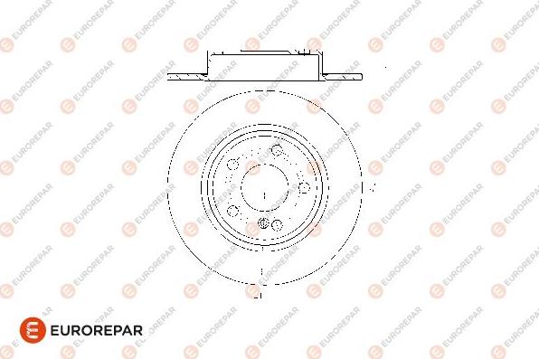 EUROREPAR 1667865480 - Kočioni disk www.molydon.hr