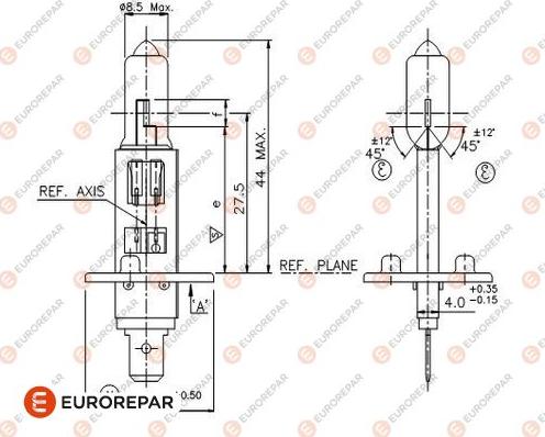 EUROREPAR 1616430880 - Žarulja, far za dugo svjetlo www.molydon.hr