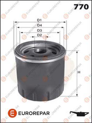 EUROREPAR 1619270380 - Filter za ulje www.molydon.hr