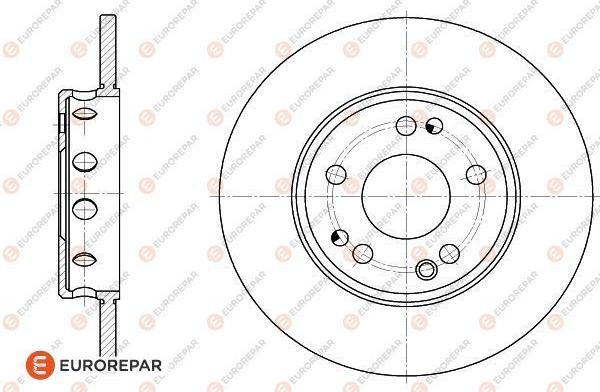 EUROREPAR 1618868180 - Kočioni disk www.molydon.hr