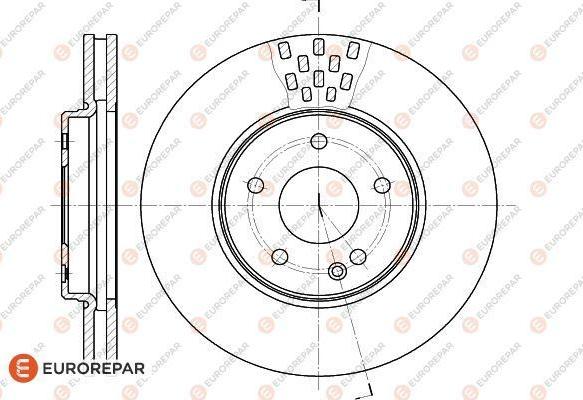 EUROREPAR 1618873980 - Kočioni disk www.molydon.hr