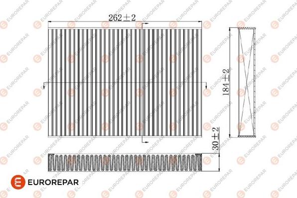 EUROREPAR 1684671280 - Filter kabine www.molydon.hr