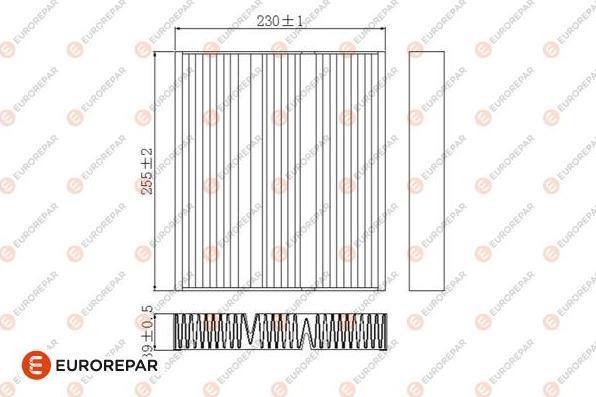 EUROREPAR 1684672380 - Filter kabine www.molydon.hr