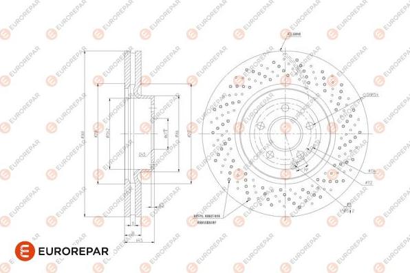 EUROREPAR 1684341680 - Kočioni disk www.molydon.hr