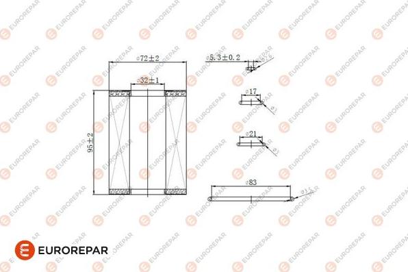 EUROREPAR 1680091780 - Filter za ulje www.molydon.hr