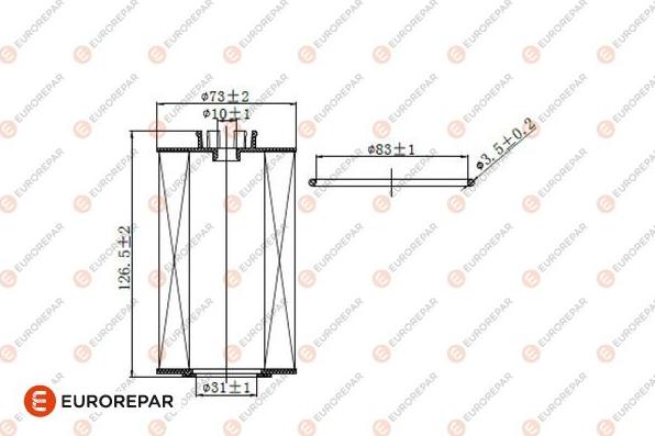 EUROREPAR 1680093980 - Filter za ulje www.molydon.hr