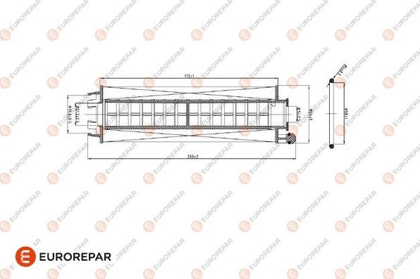 EUROREPAR 1680093680 - Filter za ulje www.molydon.hr