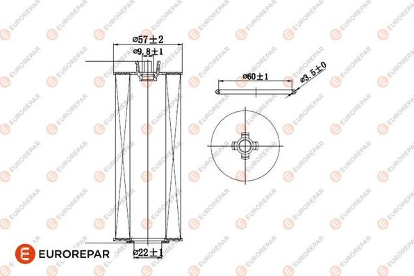 EUROREPAR 1680093380 - Filter za ulje www.molydon.hr