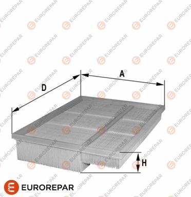 EUROREPAR 1680341380 - Filter za zrak www.molydon.hr
