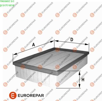 EUROREPAR 1680333280 - Filter za zrak www.molydon.hr