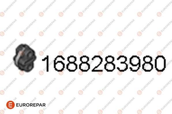 EUROREPAR 1688283980 - Držač, Ispušni lonac www.molydon.hr