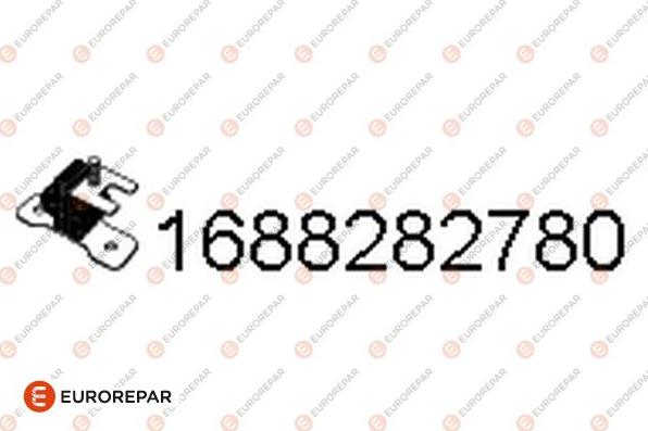 EUROREPAR 1688282780 - Držač, Ispušni lonac www.molydon.hr