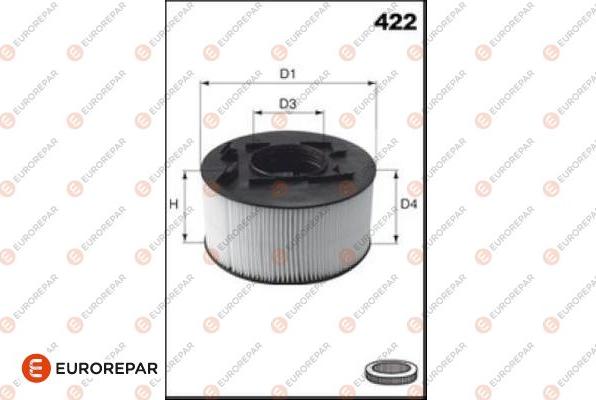 EUROREPAR 1682255580 - Filter za zrak www.molydon.hr