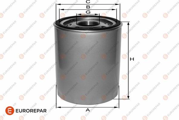 EUROREPAR 1682277080 - Filter za ulje www.molydon.hr