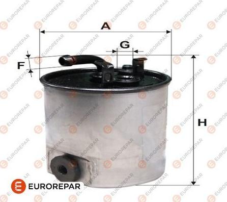 EUROREPAR E148128 - Filter za gorivo www.molydon.hr