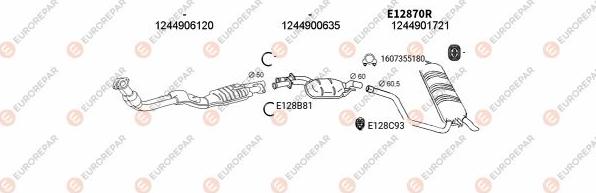 EUROREPAR EXH102142 - Ispušni sistem www.molydon.hr