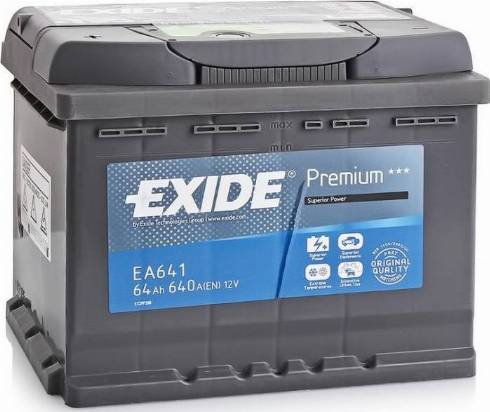 Exide EA641 - Akumulator  www.molydon.hr