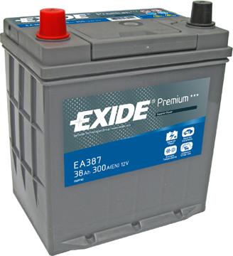 Exide EA387 - Akumulator  www.molydon.hr