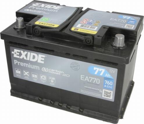 Exide EA770 - Akumulator  www.molydon.hr