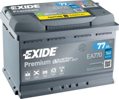 Exide EA770 - Akumulator  www.molydon.hr