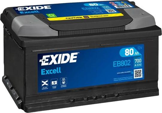 Exide EB802 - Akumulator  www.molydon.hr