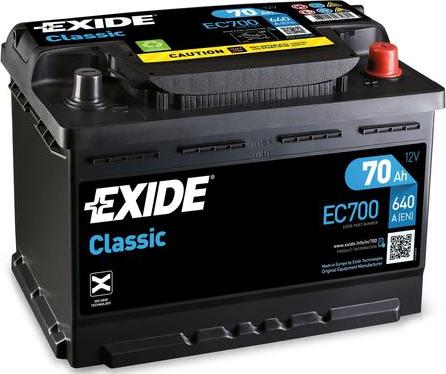 Exide EC700 - Akumulator  www.molydon.hr
