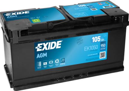 Exide EK1050 - Akumulator  www.molydon.hr
