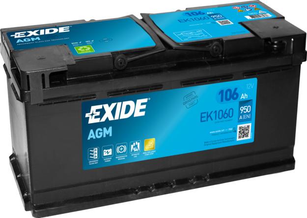 Exide EK1060 - Akumulator  www.molydon.hr