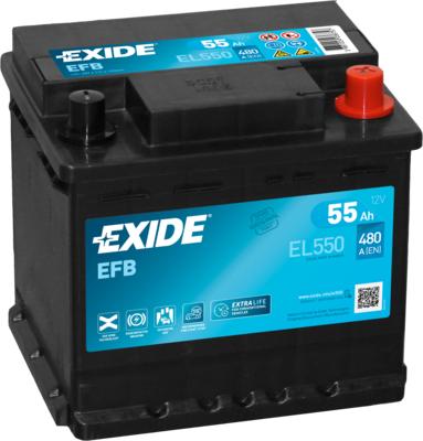 Exide EL550 - Akumulator  www.molydon.hr