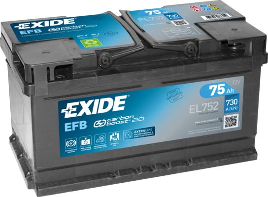 Exide EL752 - Akumulator  www.molydon.hr