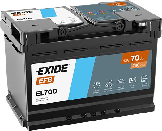 Exide EL700 - Akumulator  www.molydon.hr