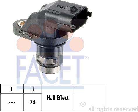 FACET 9.0438 - Senzor, položaj bregastog vratila www.molydon.hr