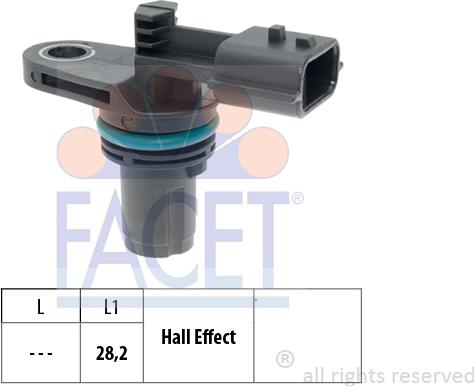 FACET 9.0616 - Senzor, položaj bregastog vratila www.molydon.hr