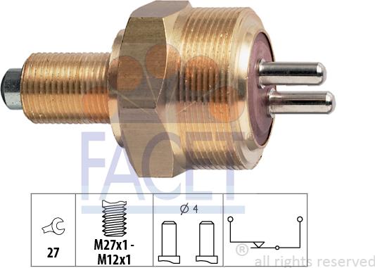 FACET 7.6100 - Prekidač, rikverc svjetlo www.molydon.hr