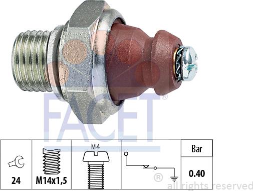 FACET 7.0074 - Senzor, pritisak ulja www.molydon.hr