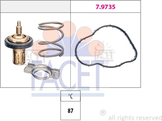 FACET 7.8930 - Termostat, rashladna tekućinu www.molydon.hr
